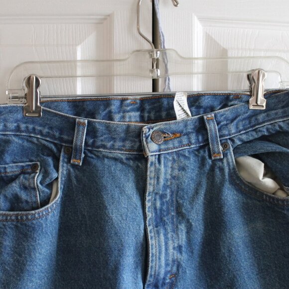 Kirkland Jeans 100% Cotton Relaxed Fit 38x32 Medium Wash Men's Jeans - Picture 9 of 11